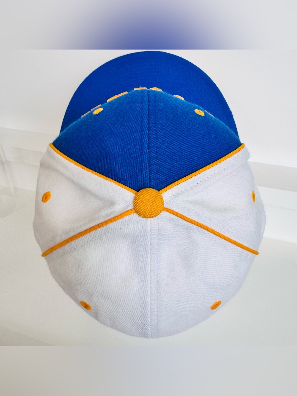 Nike Jordan Laney High School Fitted Hat Blue Jumpman Size 7 5/8 Men’s PreOwned - Picture 8 of 16